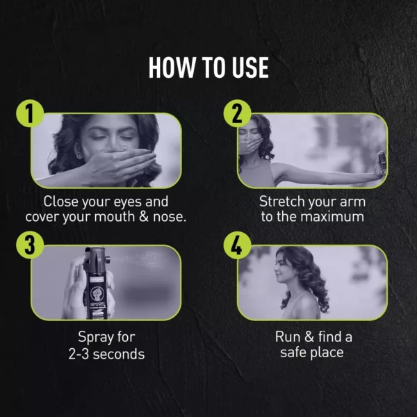IMPOWER Self Defence Pepper Spray (55ml) - Image 7